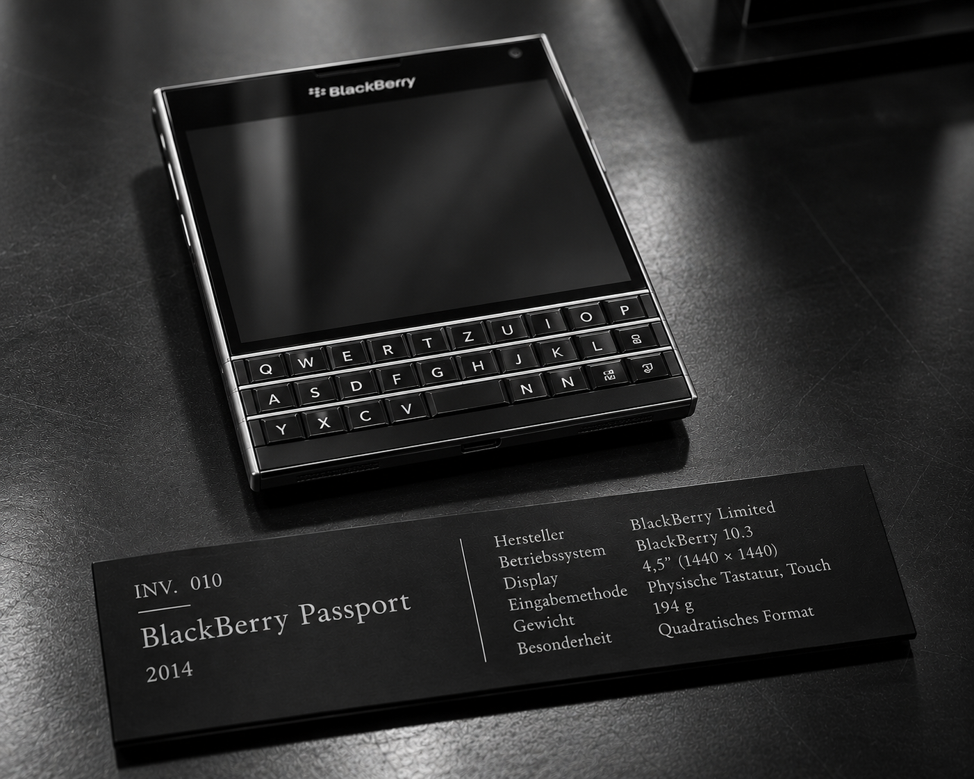 BlackBerry Passport · 2014 · Inv. 010